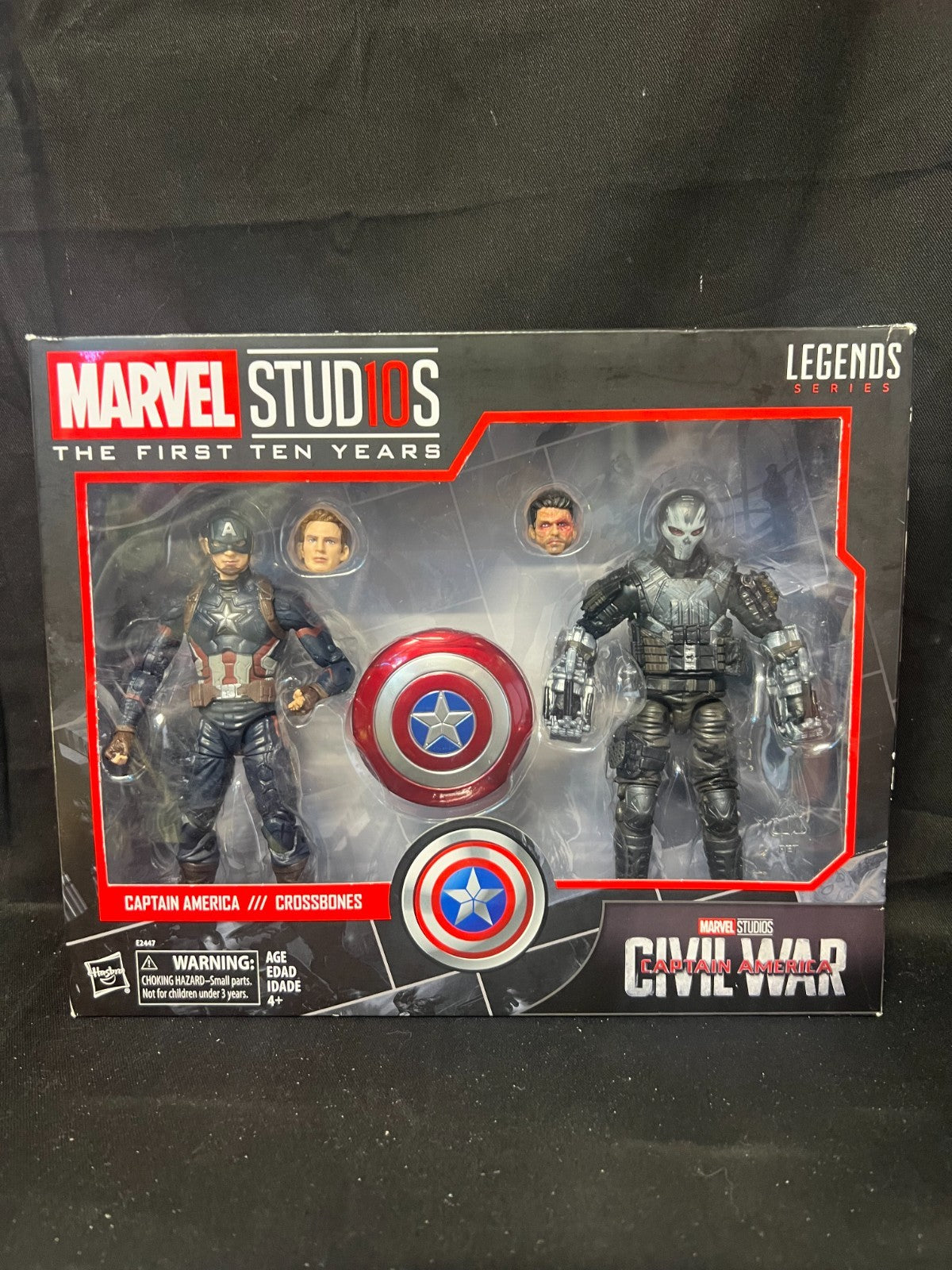 Marvel Legends The First Ten Years Captain America And Crossbones 2 Pack