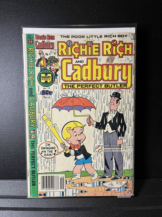 Richie Rich and Cadbury #19 Harvey World Comics 1981