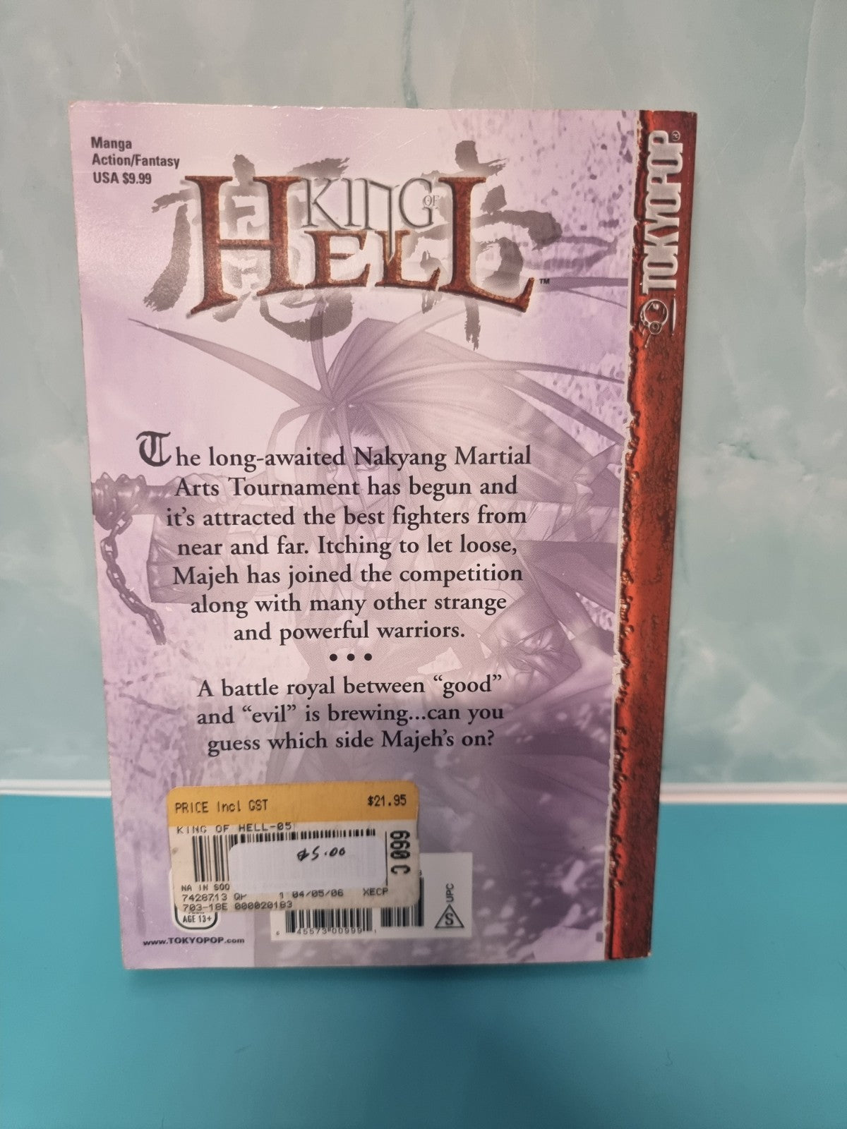King of Hell Volume 5 Manga Anime Paperback Ra In-Soo Tokyopop English Version