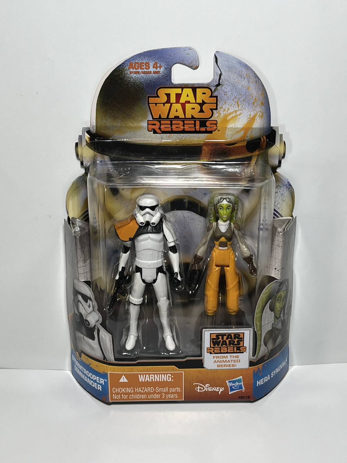 Hera Syndulla & Stormtrooper Commander  Star Wars Rebels 3.75 2 Pack