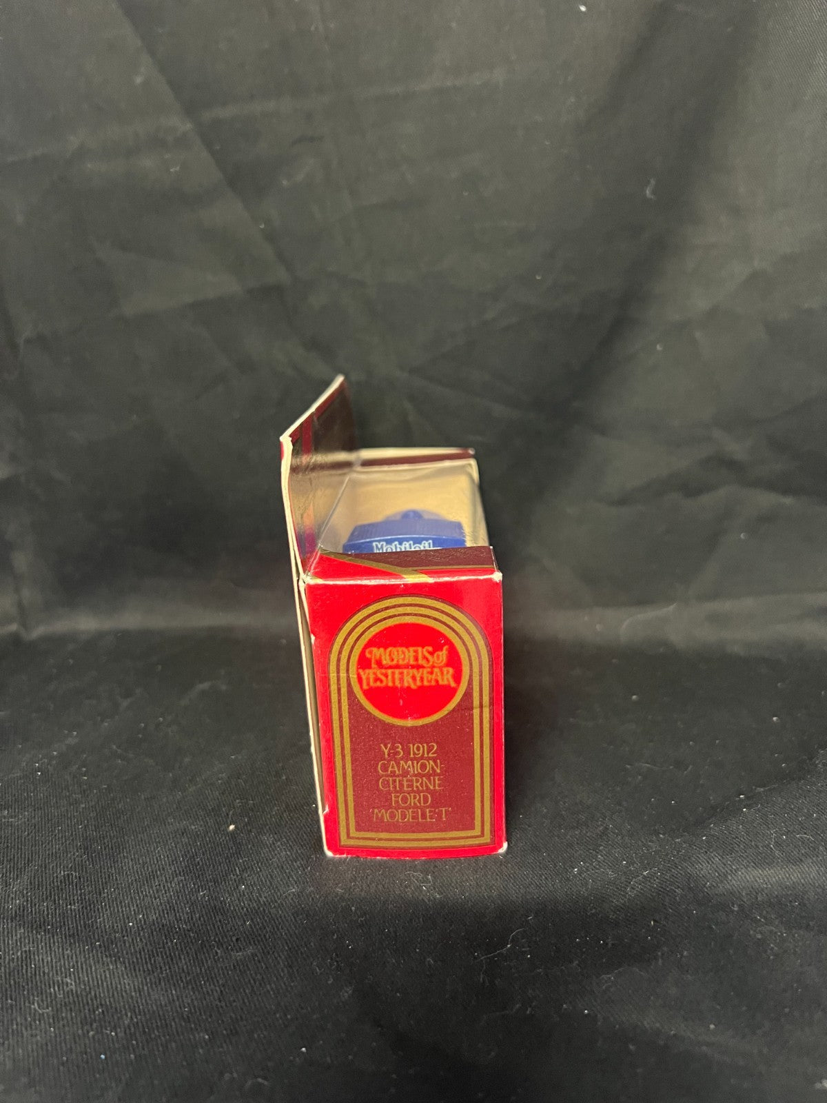 Matchbox Models of Yesteryear Y-3 1912 Model T Ford Tanker Mobil Oil Truck Toy