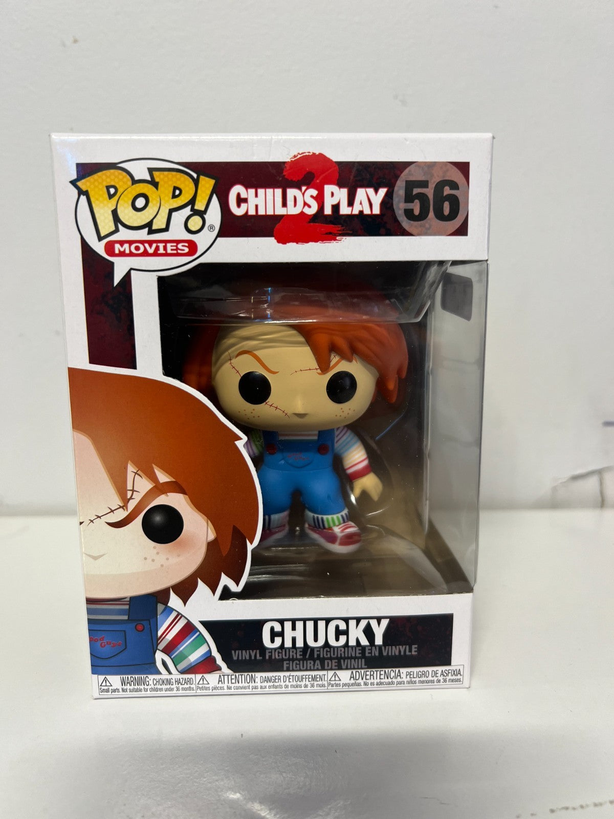 Funko Pop. Child's Play 2  56.Chucky Figure.