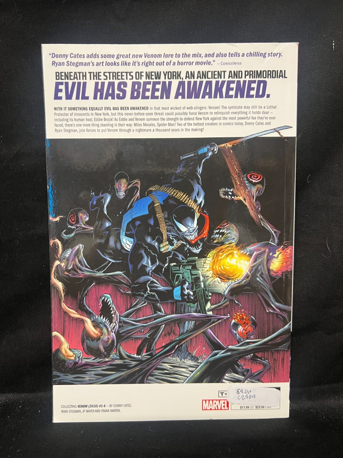 Venom volume 1 Rex trade paperback Marvel Comics Donny Cates Ryan Stegman