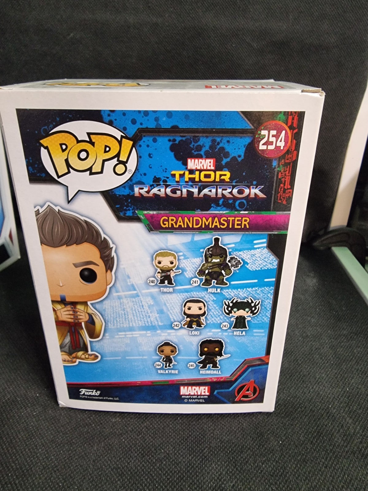 Pop Vinyl Figure GrandMaster Thor Ragnarok # 254 2017 Fall Convention