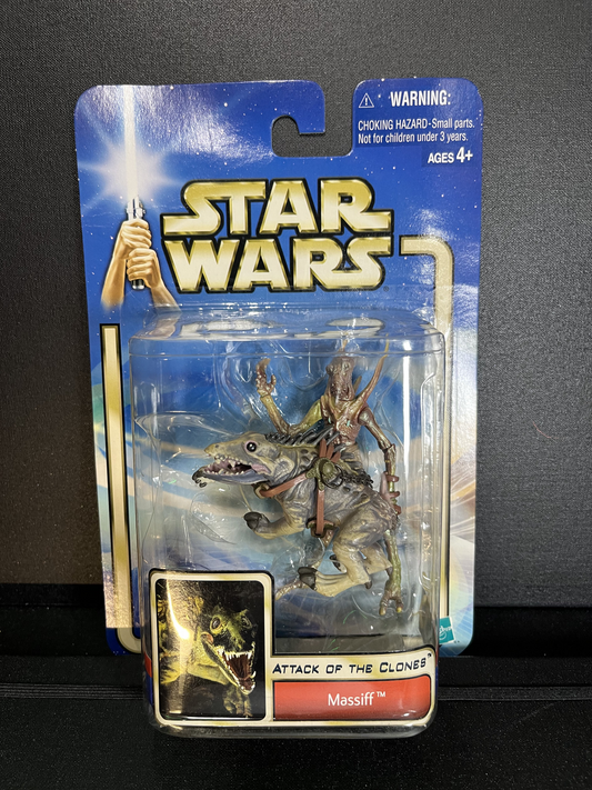Massiff Star Wars AOTC Carded 3.75 Action Figure