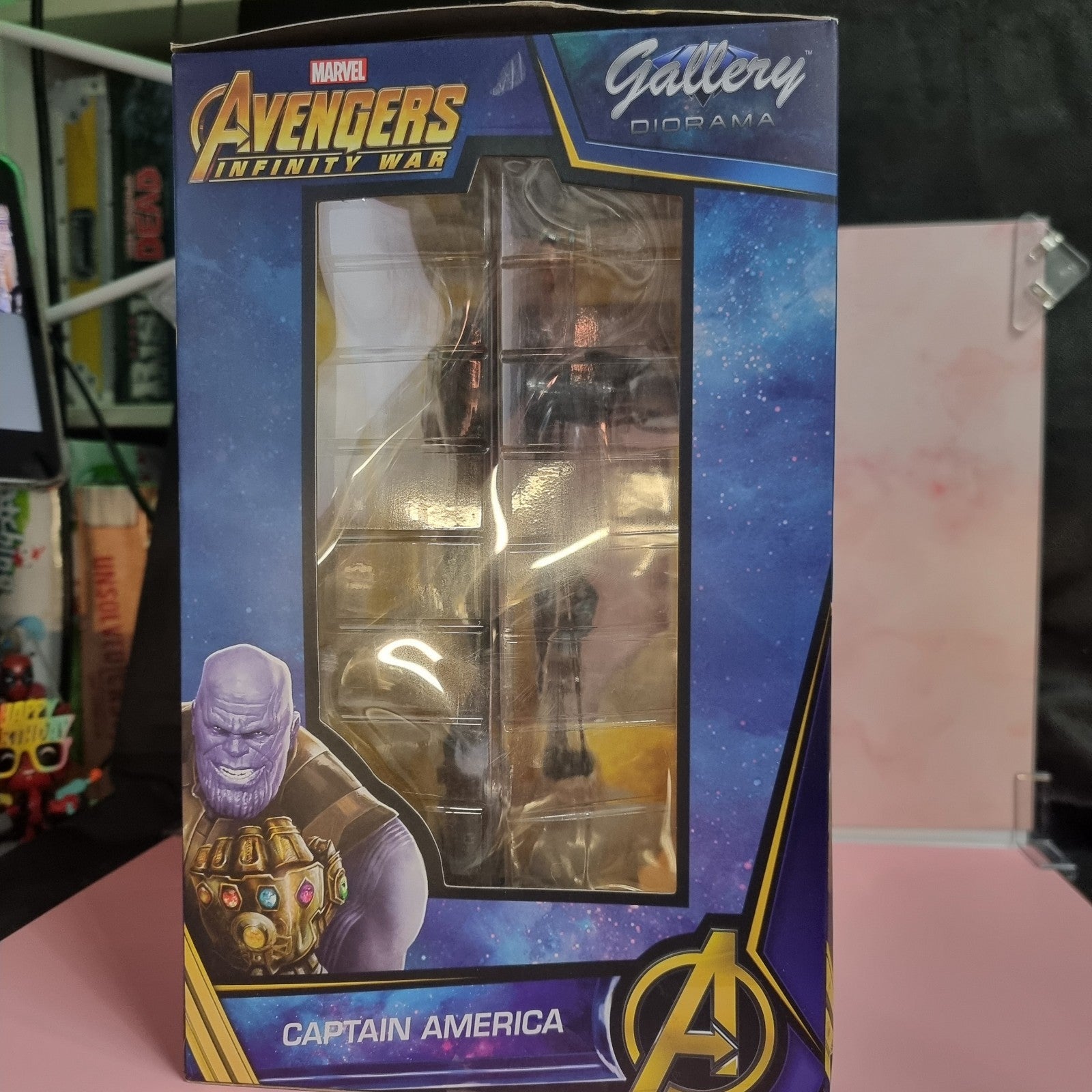 Avengers Infinity War Captain America PVC Figure Marvel Gallery Diamond Toys