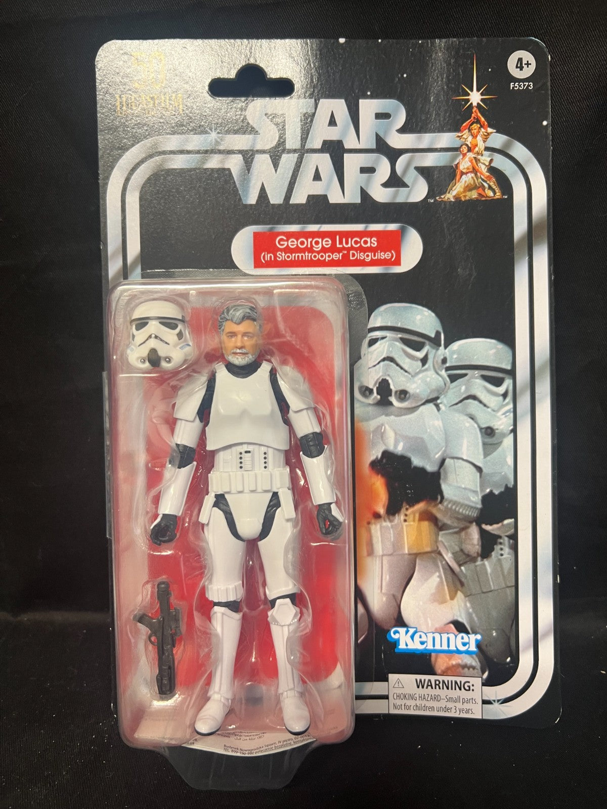 Star Wars Black Series Lucasfilm 50 George Lucas in Stormtrooper Disguise 6 Inch
