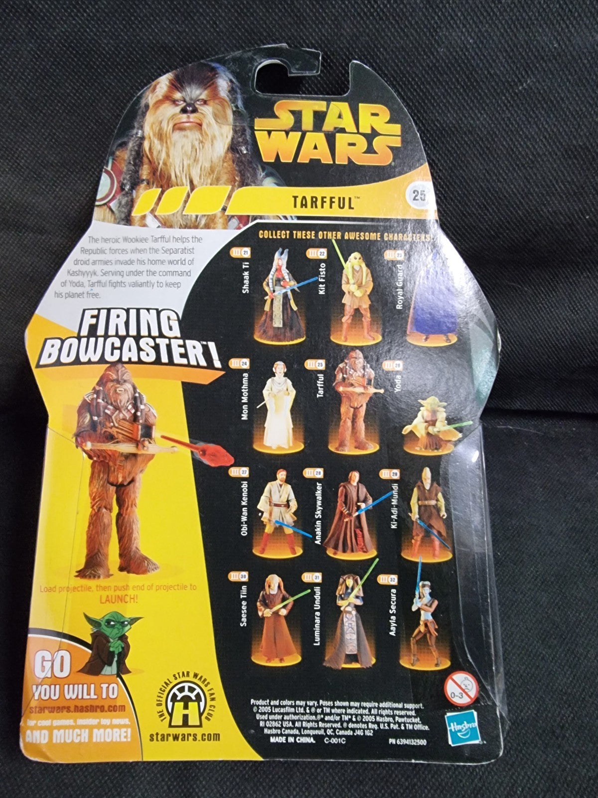 Star Wars ROTS Tarfful Wookiee General Kashyyyk 3.75” Figure Revenge Of The Sith