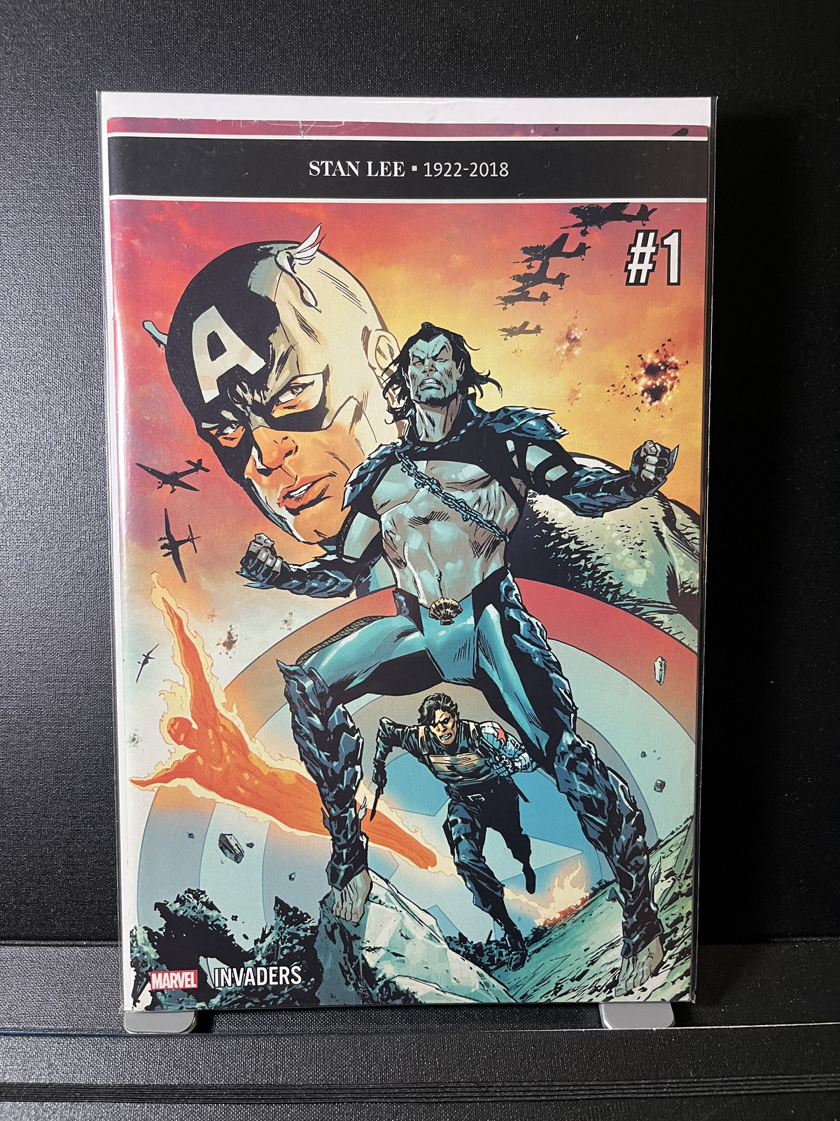 Invaders #1 Vol 4 Stan Lee 1922-2018 Marvel Comics