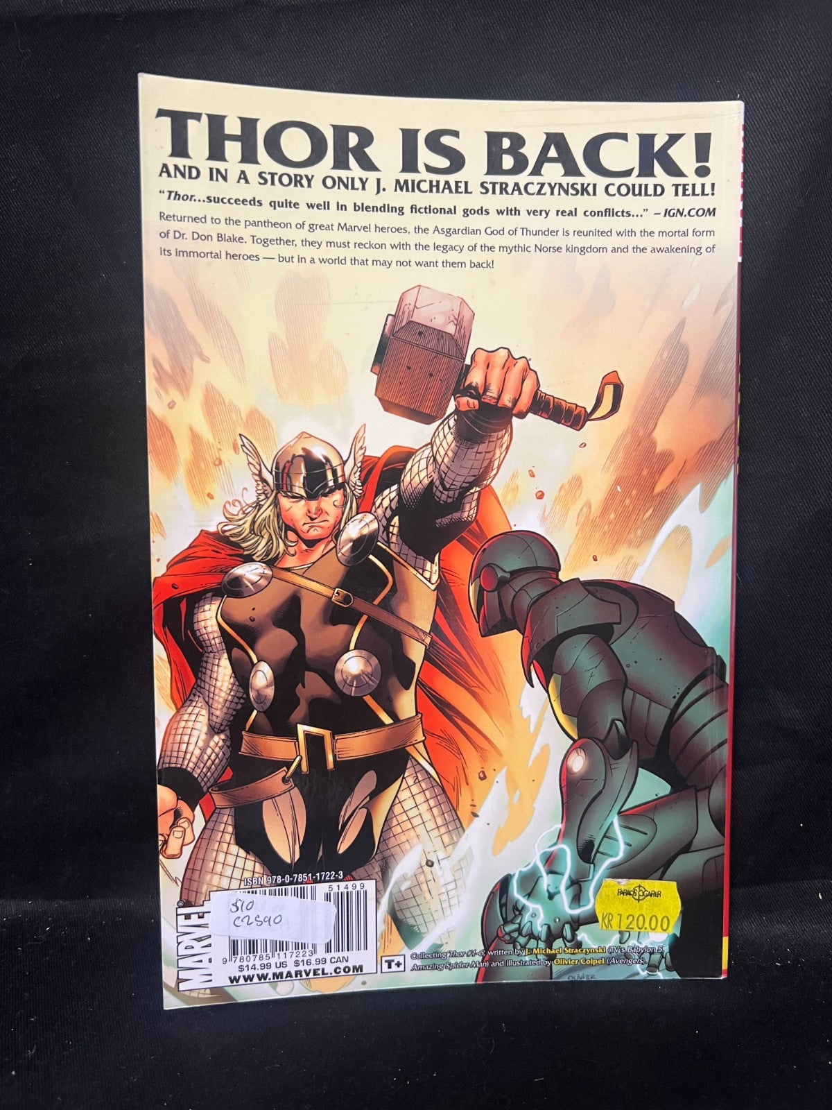 Thor - VOLUME 1 - Straczynski - Marvel - Graphic Novel TPB