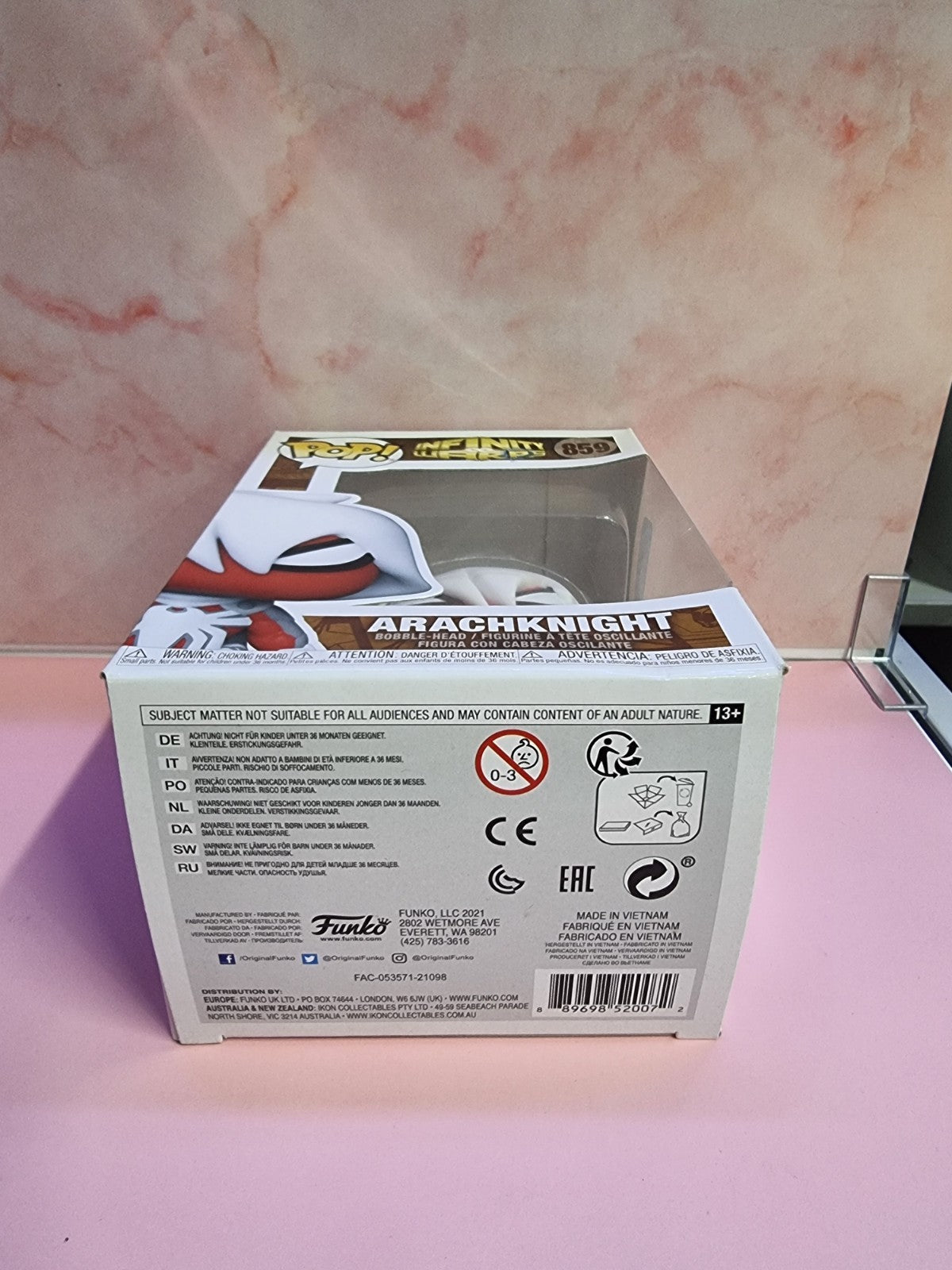 Marvel Funko Pop - Arachknight - Infinity Warps -# 859