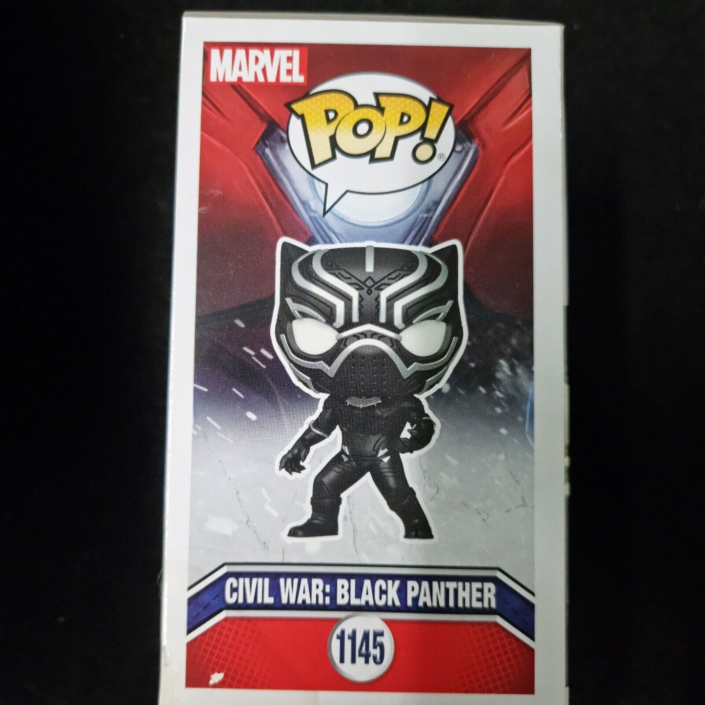 Funko Pop Marvel Captain America Civil War Build a Scene Black Panther #1145
