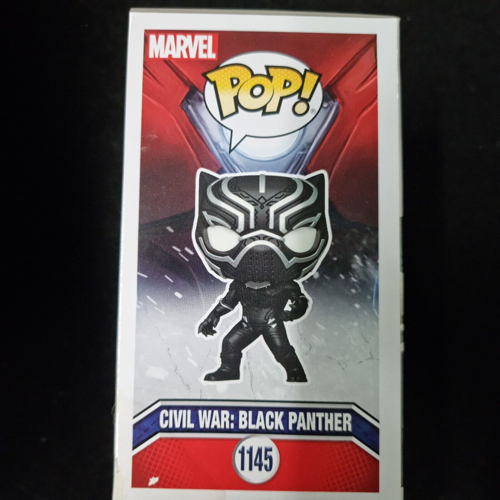 Funko Pop Marvel Captain America Civil War Build a Scene Black Panther #1145