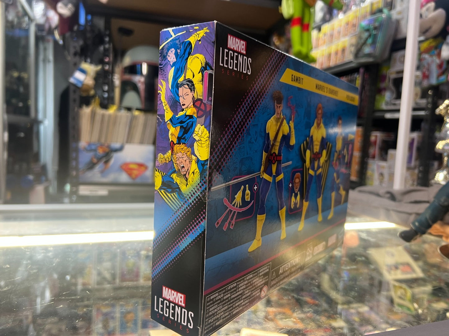 Marvel Legends X-Men 60th Anniversary Figure 3 Pack Banshee Gambit Psylocke Set