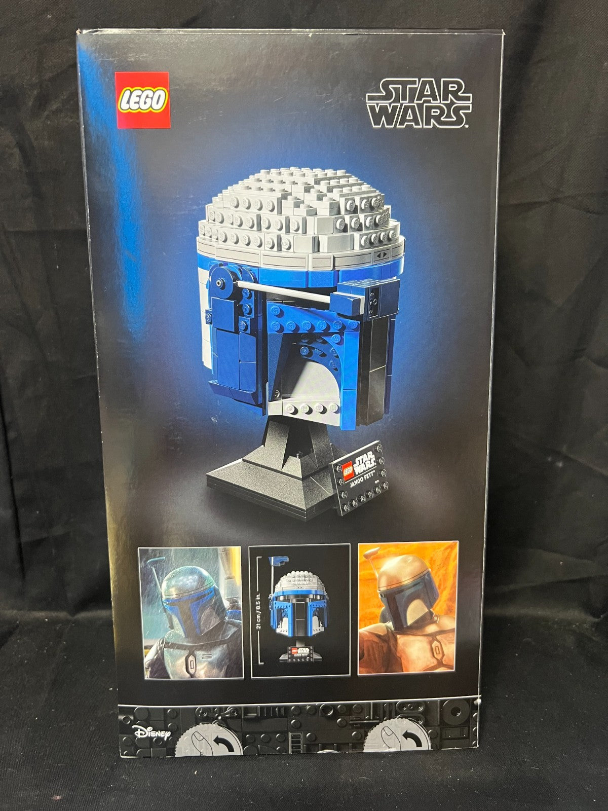 LEGO Star Wars 75408 Jango Fett Helmet - Mandalorian Model Kit for Adults - Buil