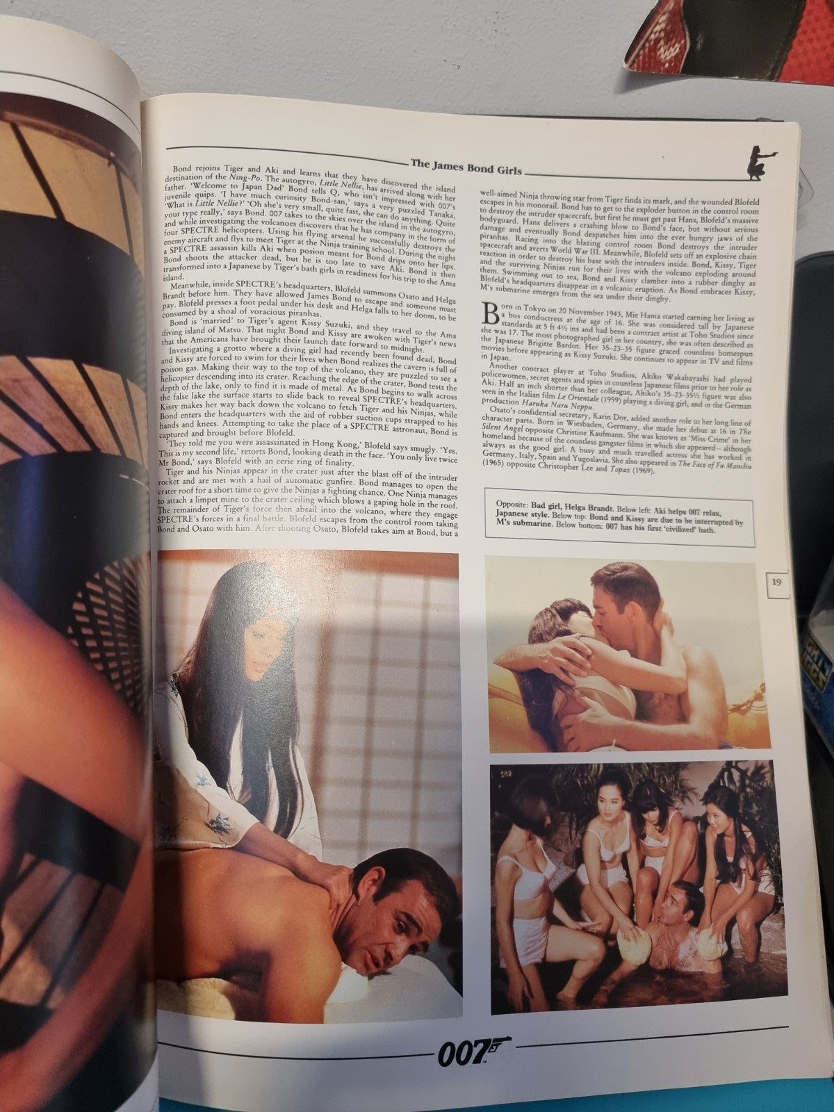 The James Bond Girls by Graham Rye (1989, Paperback) UK issue