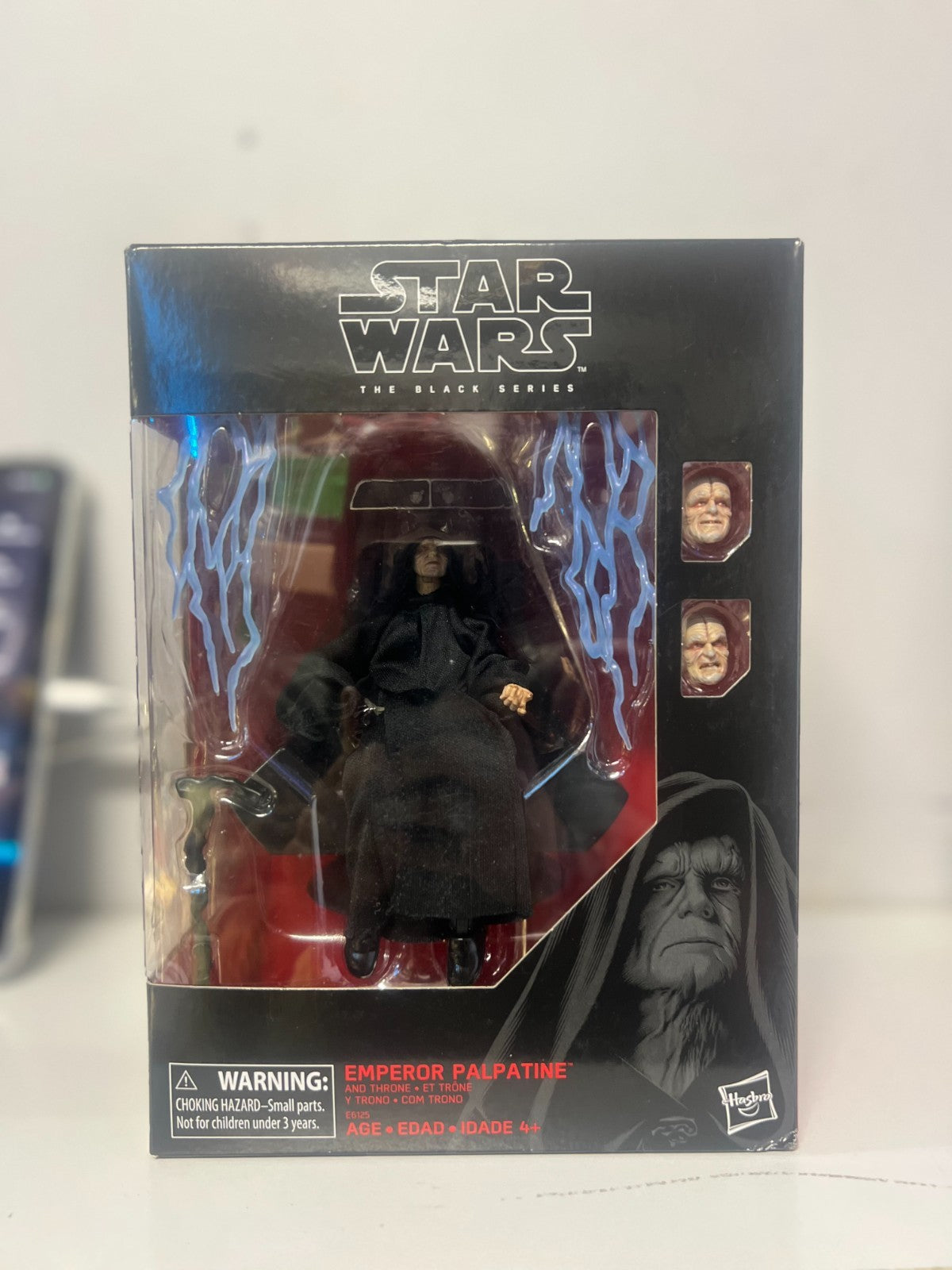 Star Wars Black Series Emperor Palpatine & Throne Figure Return of the Jedi