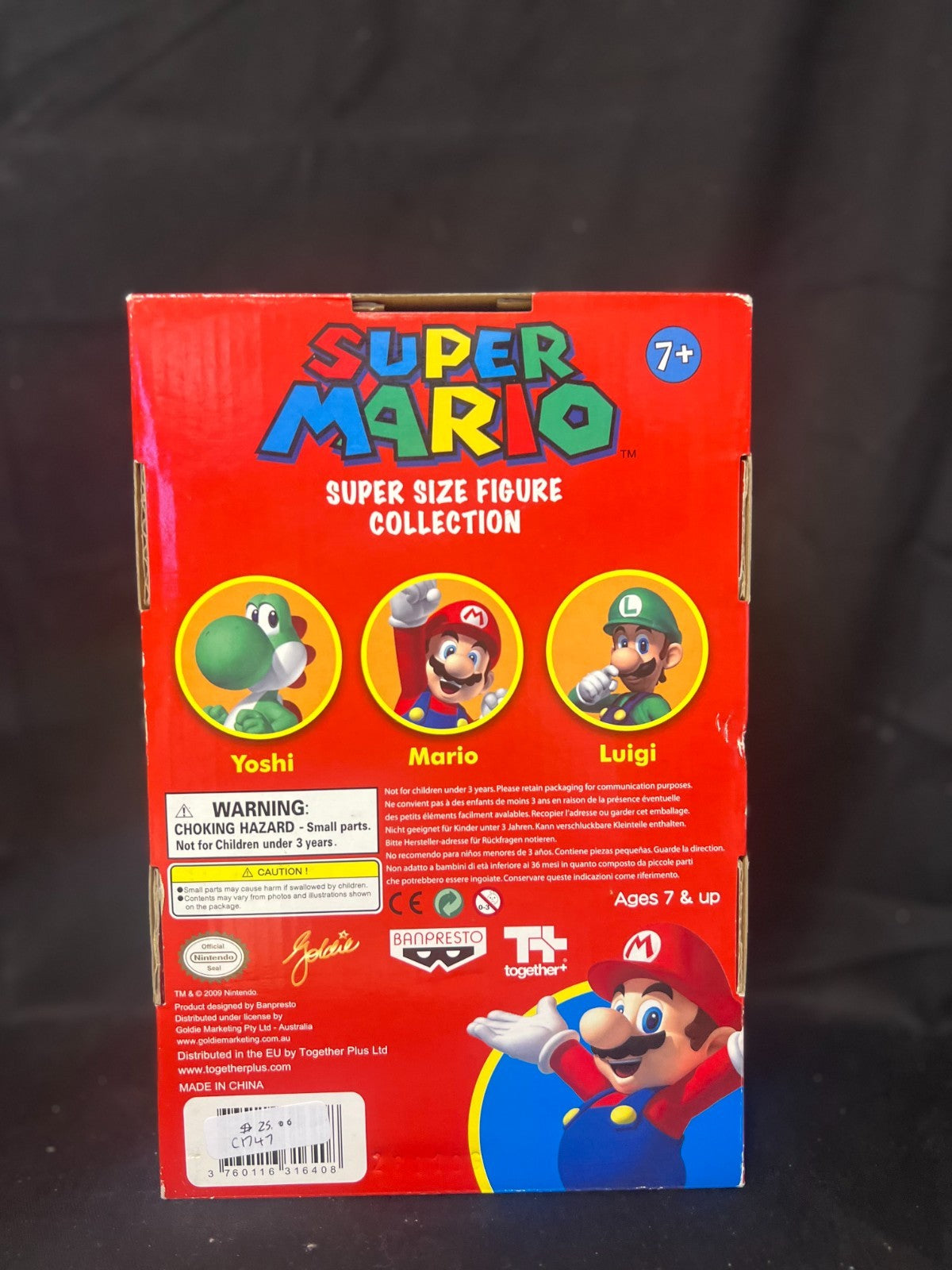 2009 Banpresto Super Mario Super Size Figure Collection SEALED