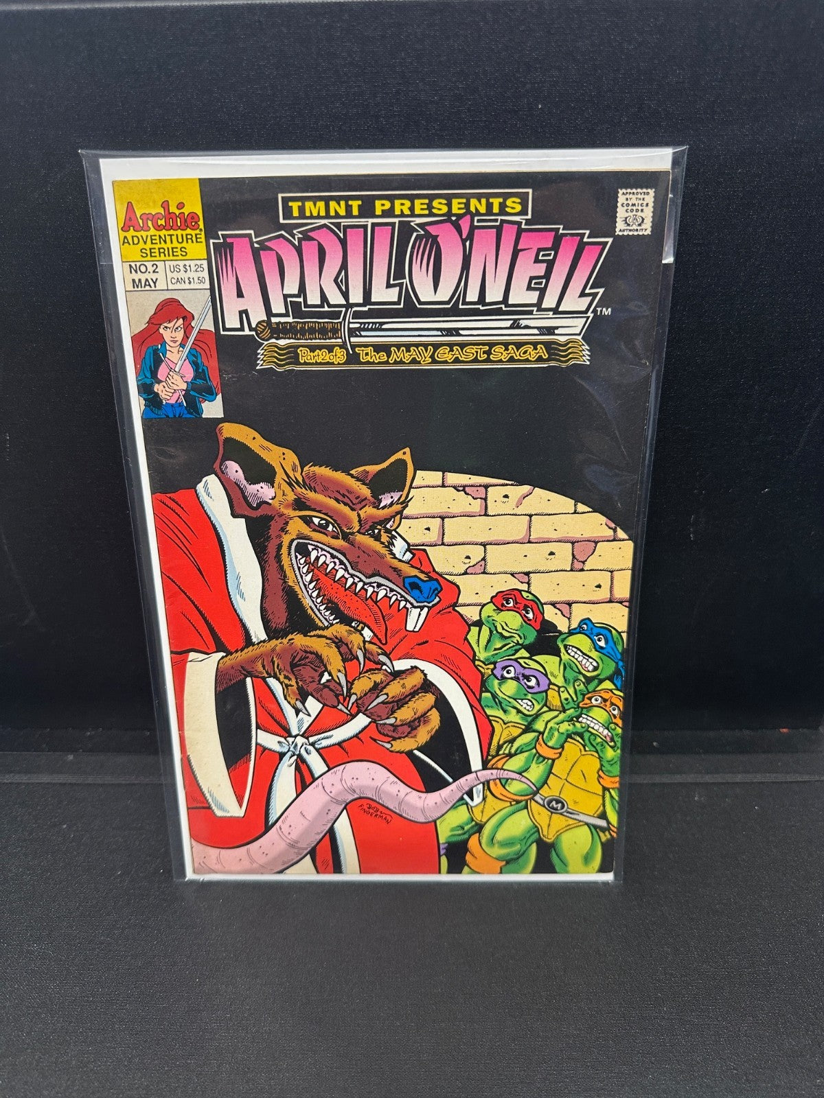 TMNT Presents: April O'Neil #2 May East Saga Archie Comics 1993