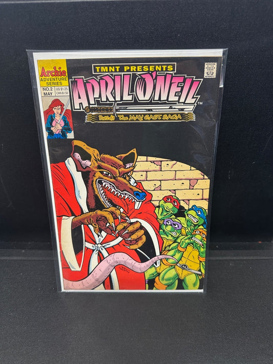 TMNT Presents: April O'Neil #2 May East Saga Archie Comics 1993