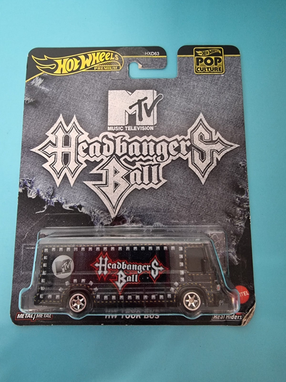 2025 HOT WHEELS PREMIUM POP CULTURE CASE K MTV HEADBANGERS BALL HW TOUR BUS