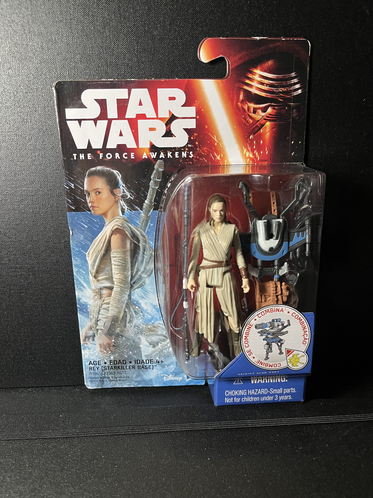 Rey Starkiller Base Star Wars The Force Awakens 3.75 Action Figure