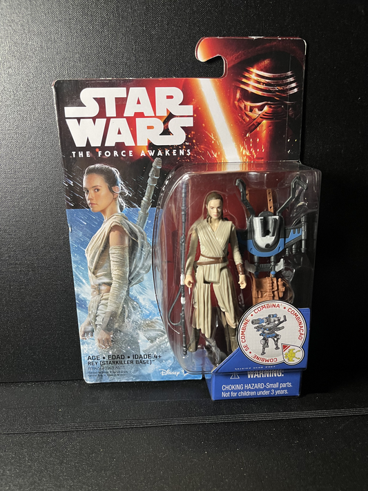 Rey Starkiller Base Star Wars The Force Awakens 3.75 Action Figure
