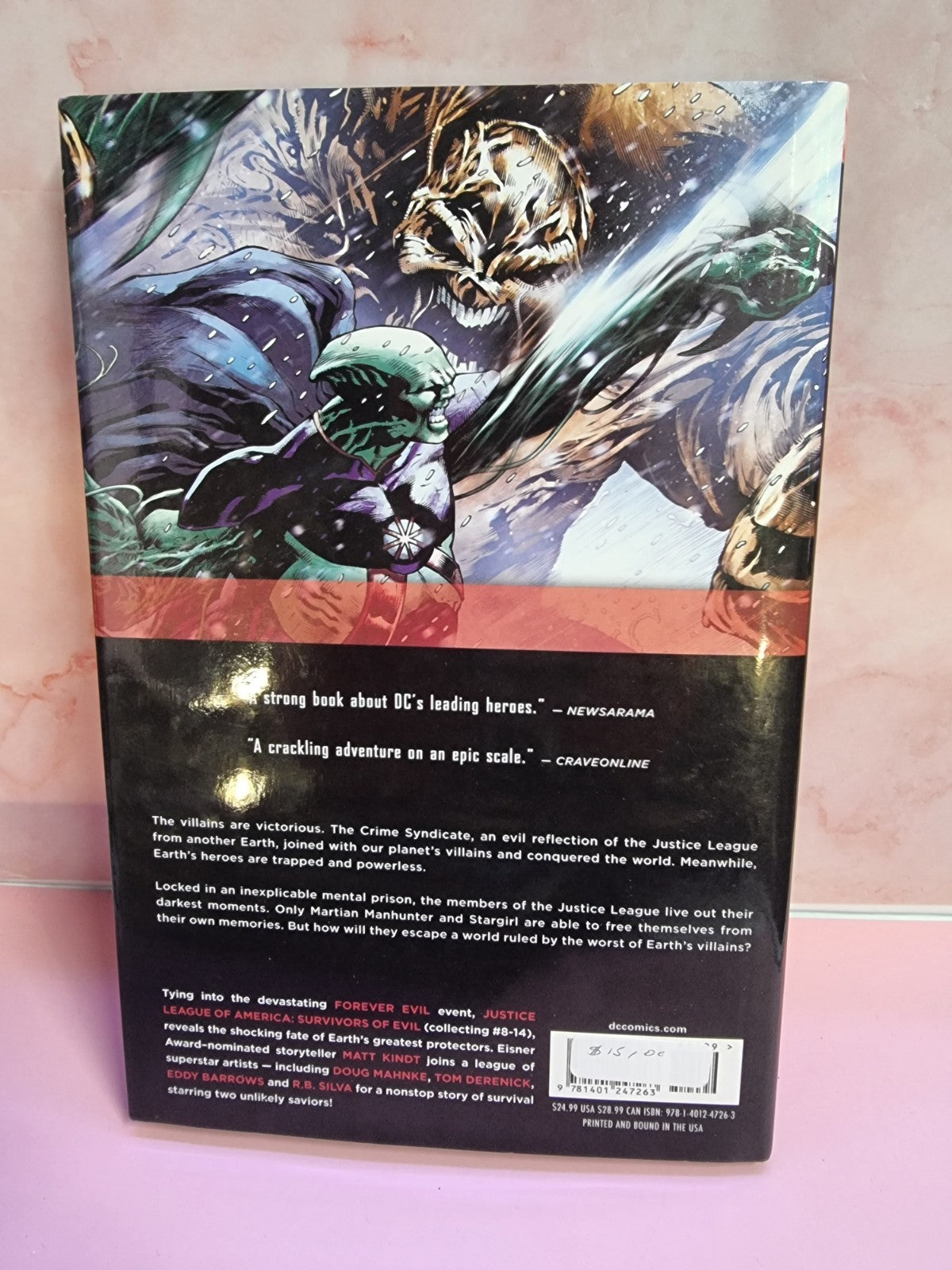 Justice League of America #8 DC Comics (Dec. 2013) Hardcover