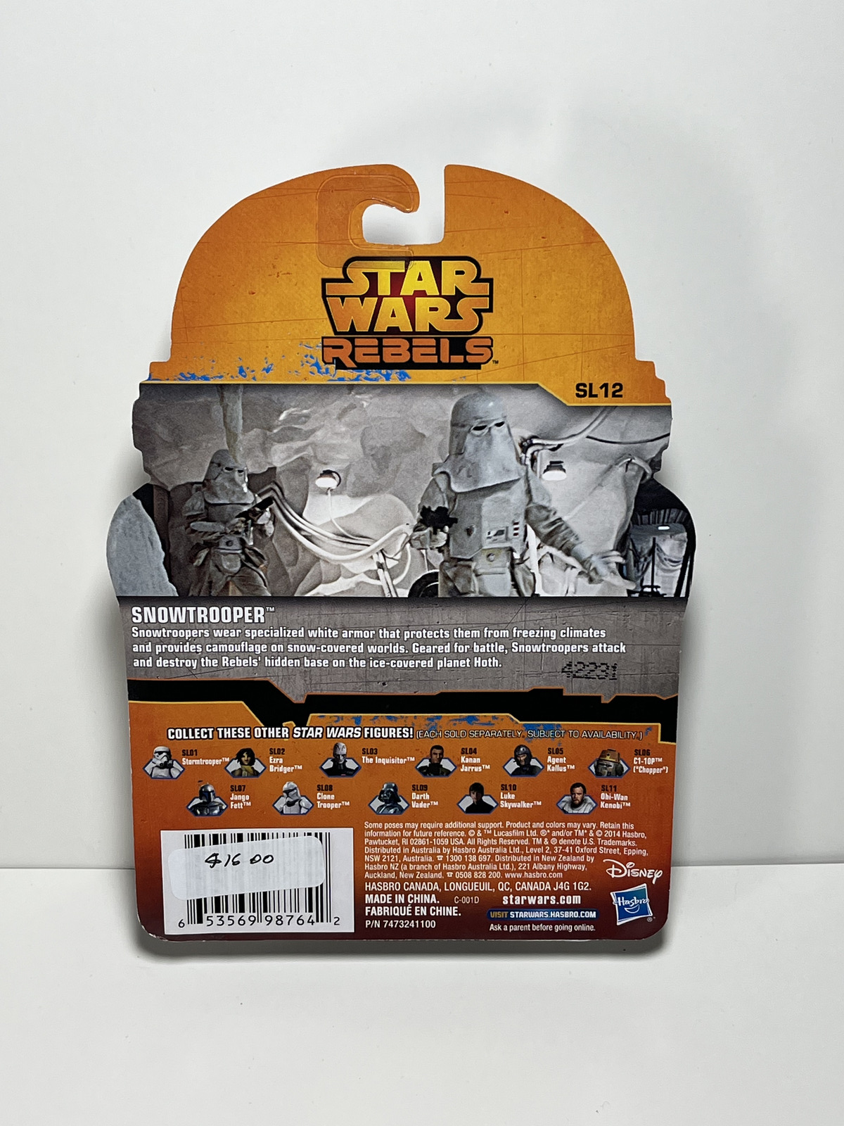 Snowtrooper SL12 Star Wars Rebels 3.75 Action Figure