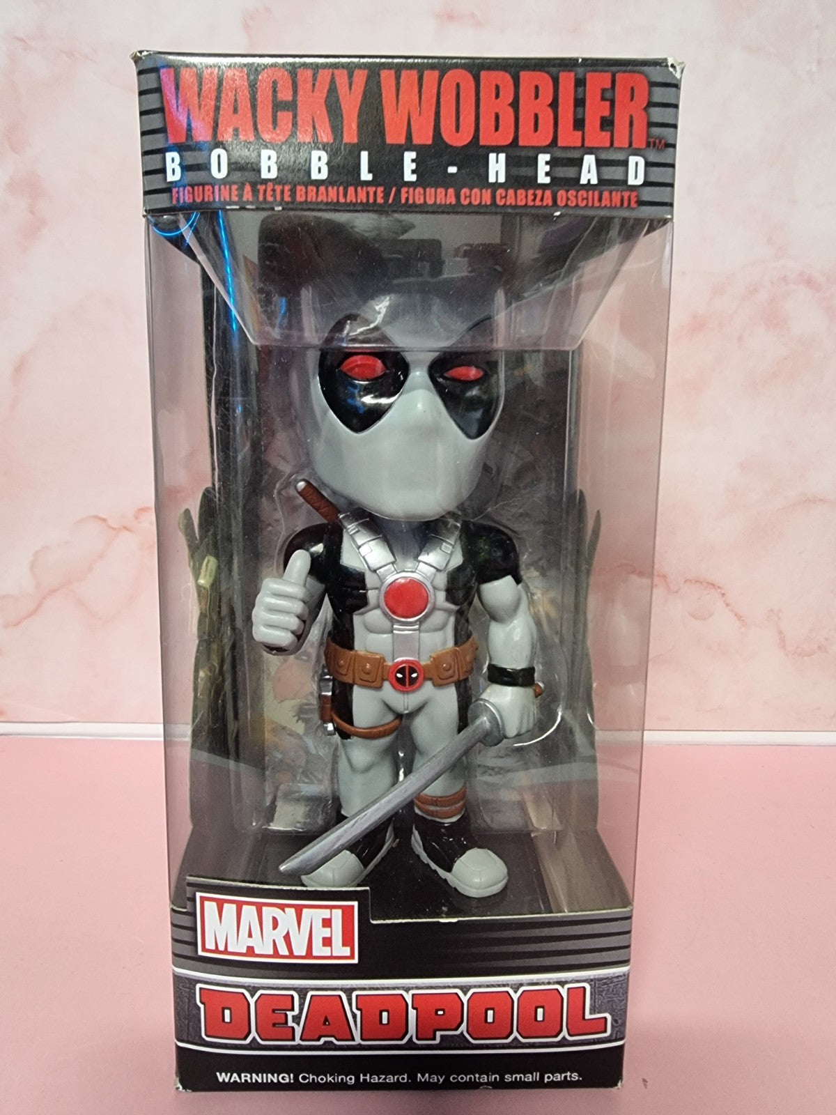 Funko Wacky Wobbler Bobble Head Marvel Deadpool X-Force