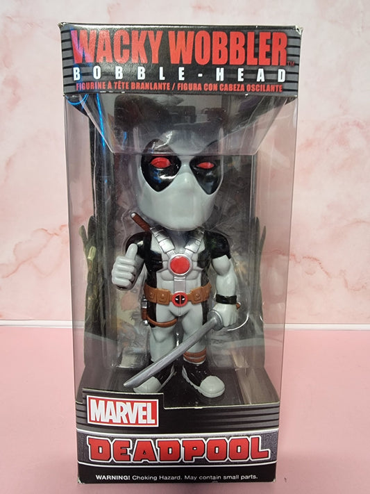 Funko Wacky Wobbler Bobble Head Marvel Deadpool X-Force