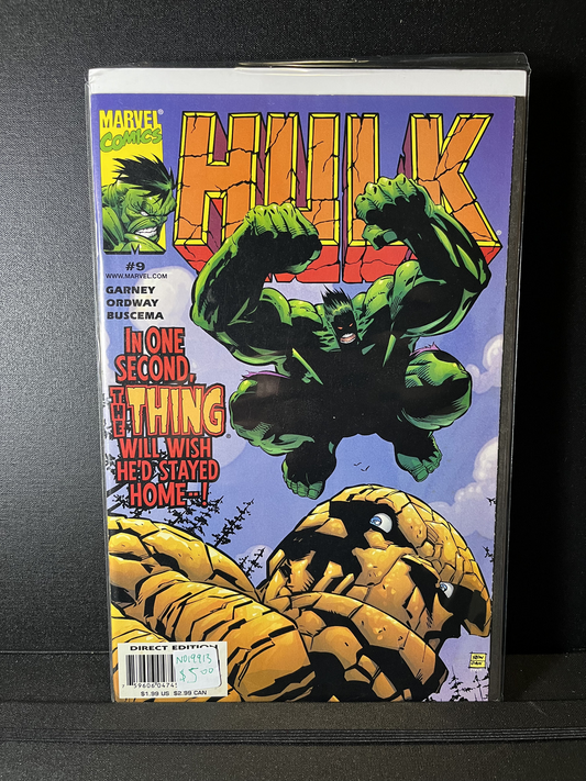 HULK #9  The Thing vs. The Hulk! Marvel Comics 1992