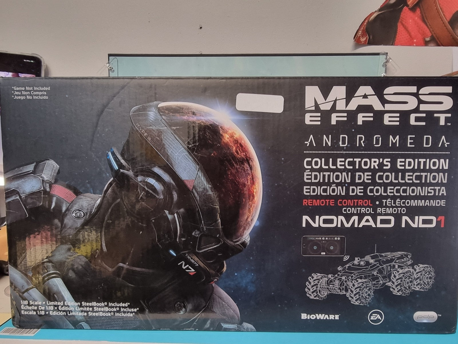 Mass Effect Andromeda Collector’s Edition Nomad ND1 Diecast Replica