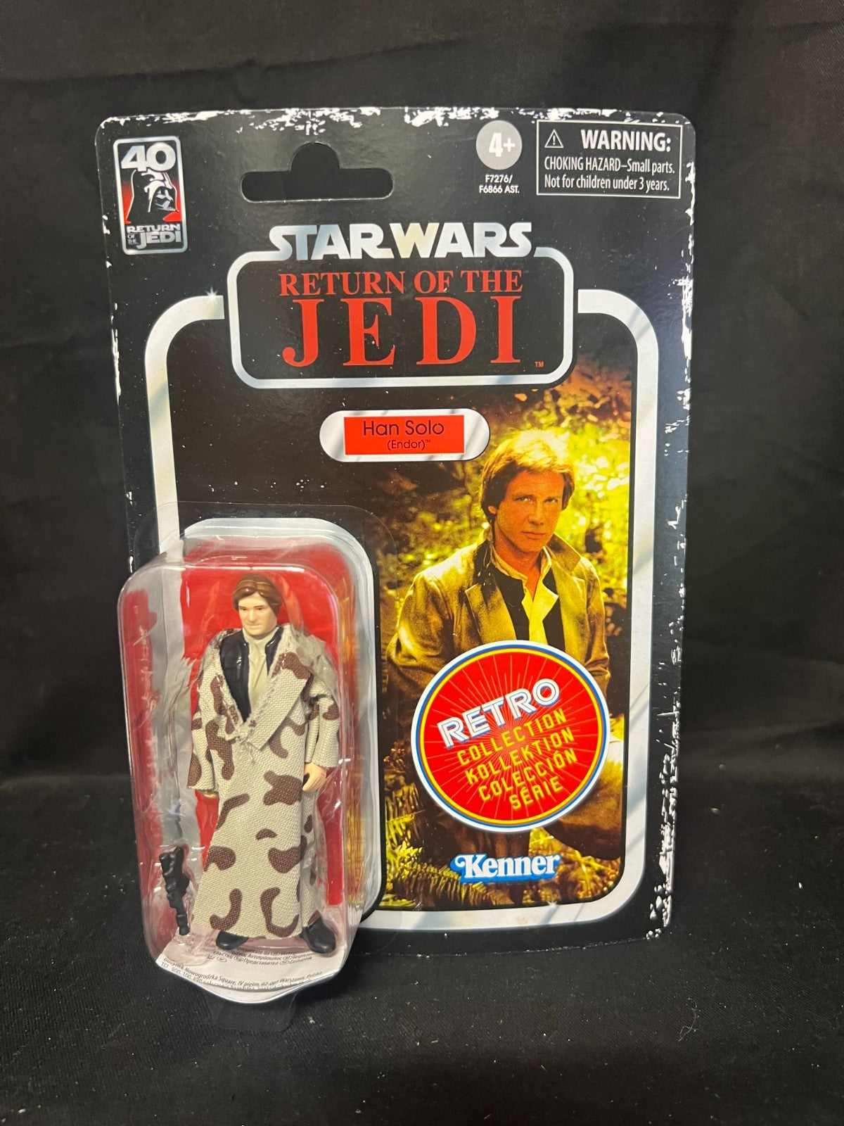 Star Wars Return of The Jedi Retro Collection Han Solo (Endor)