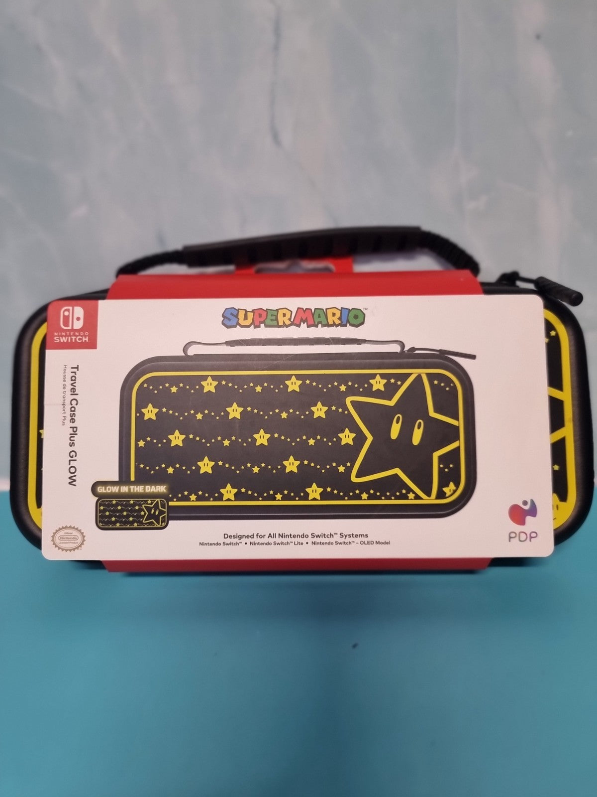 PDP Gaming Officially Licensed Case - 1-UP Glow (Nintendo Switch)