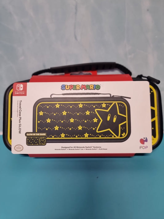 PDP Gaming Officially Licensed Case - 1-UP Glow (Nintendo Switch)