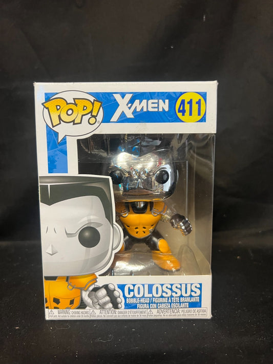 Funko Pop Vinyl  X-Men Chrome Colossus 411 - Comikaze with Protector