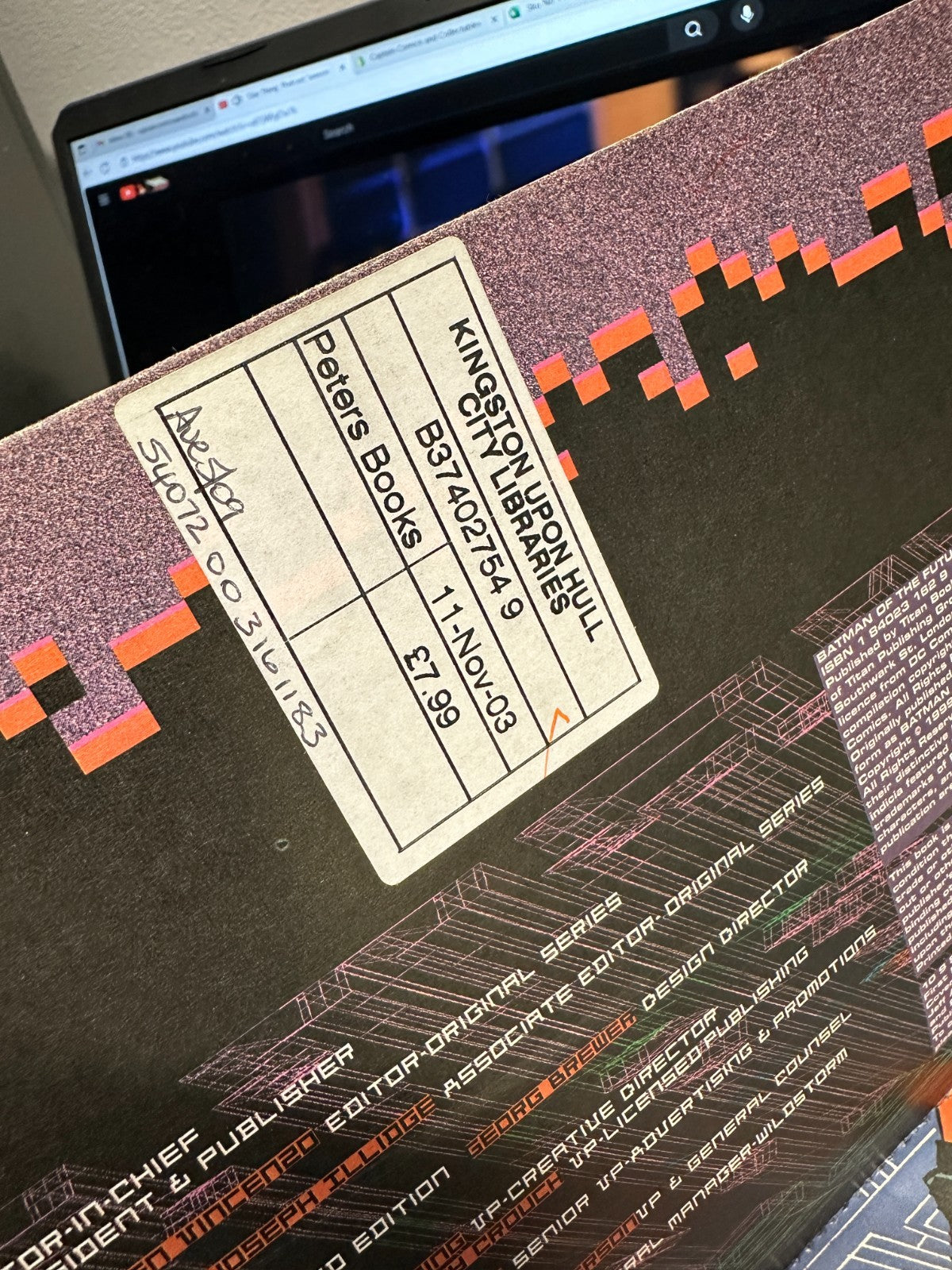 DC Comics Batman of the Future (Batman Beyond) Order Graphic Novel