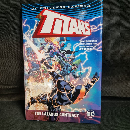 Titans Rebirth Lazarus Contract by Dan Abnett Hardcover