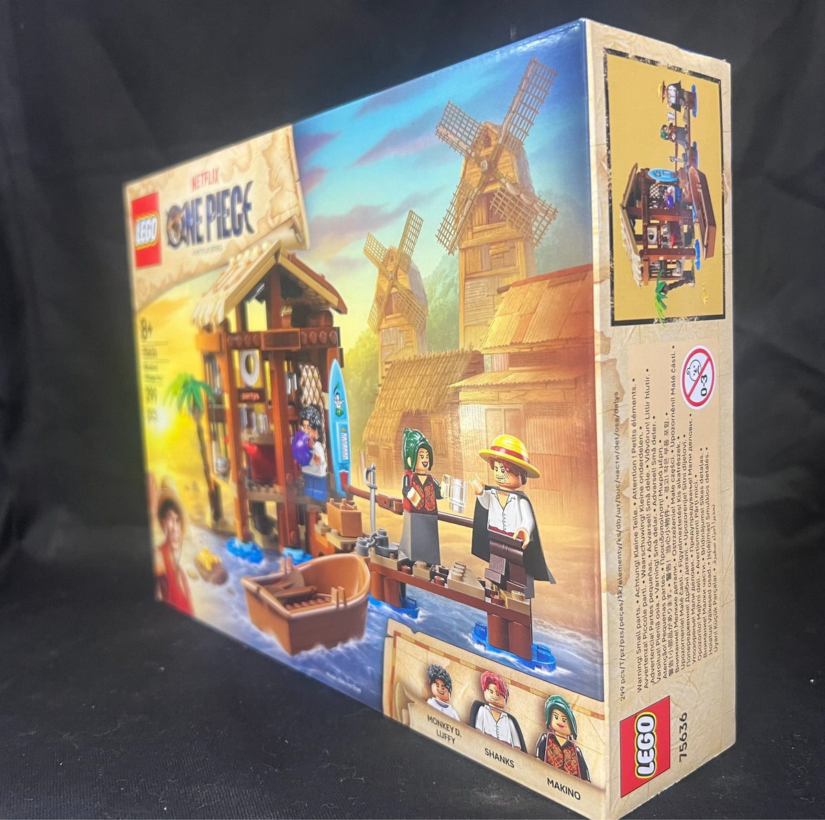 LEGO® ONE Piece Windmill Village Hut 75636 Building Kit, Role-Play Pirate Toy fo