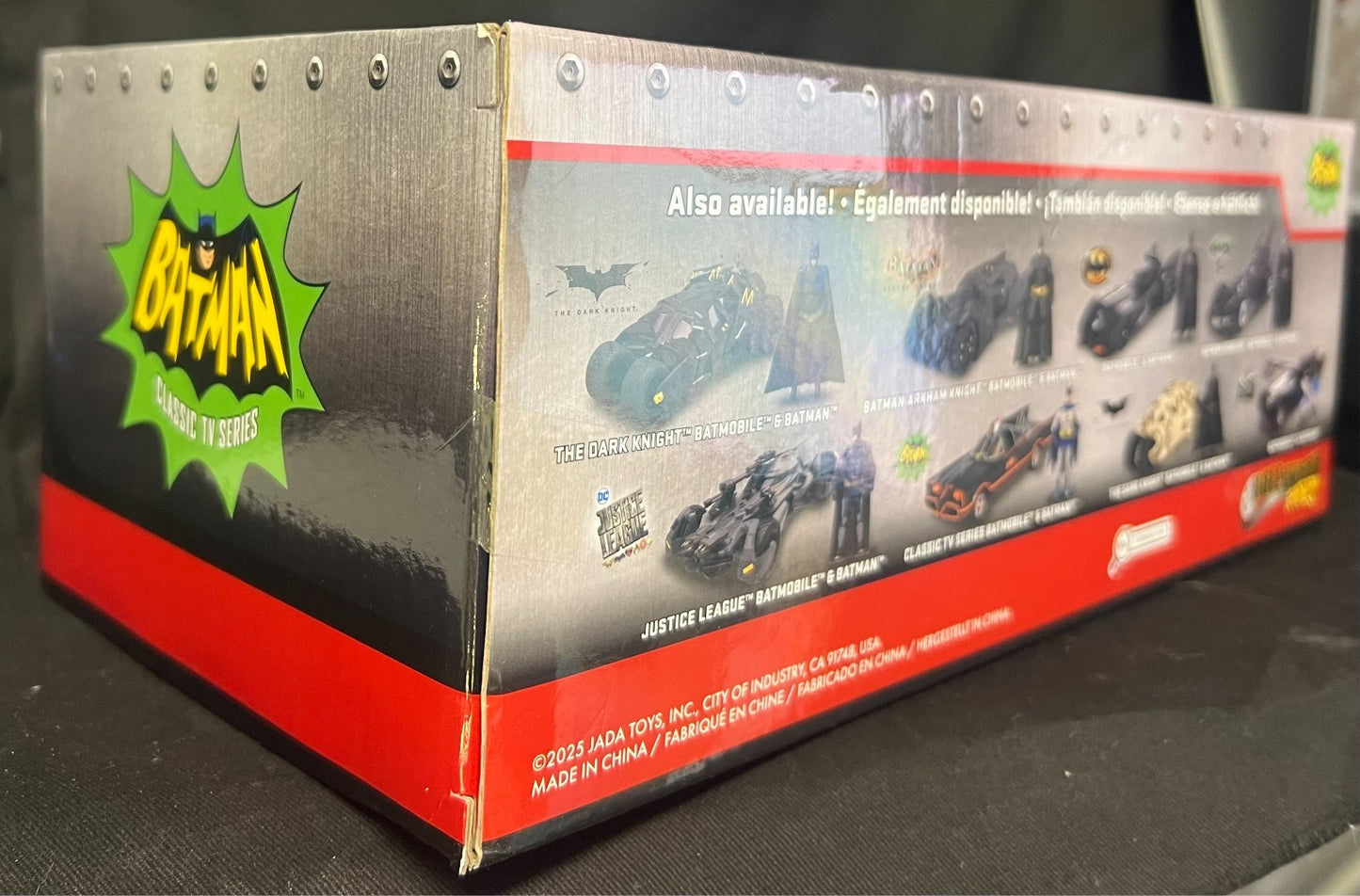 1:24 1966 Batmobile w/Batman Figurine -- Classic TV Series -- JADA