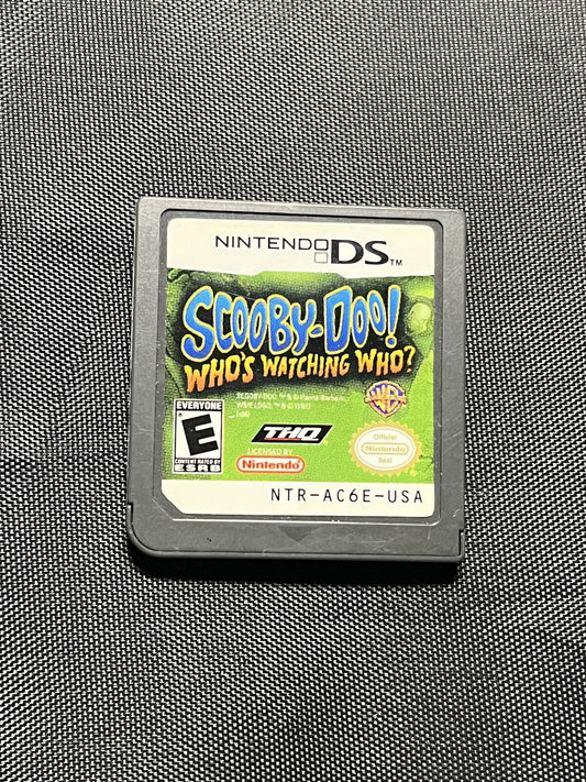 Scooby-Doo! Who's Watching Who? Nintendo DS Cartridge