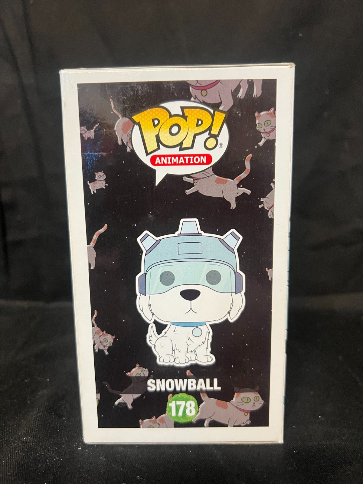 Funko Pop! Snowball #178 Rick and Morty Animation Vaulted Collectible Figure