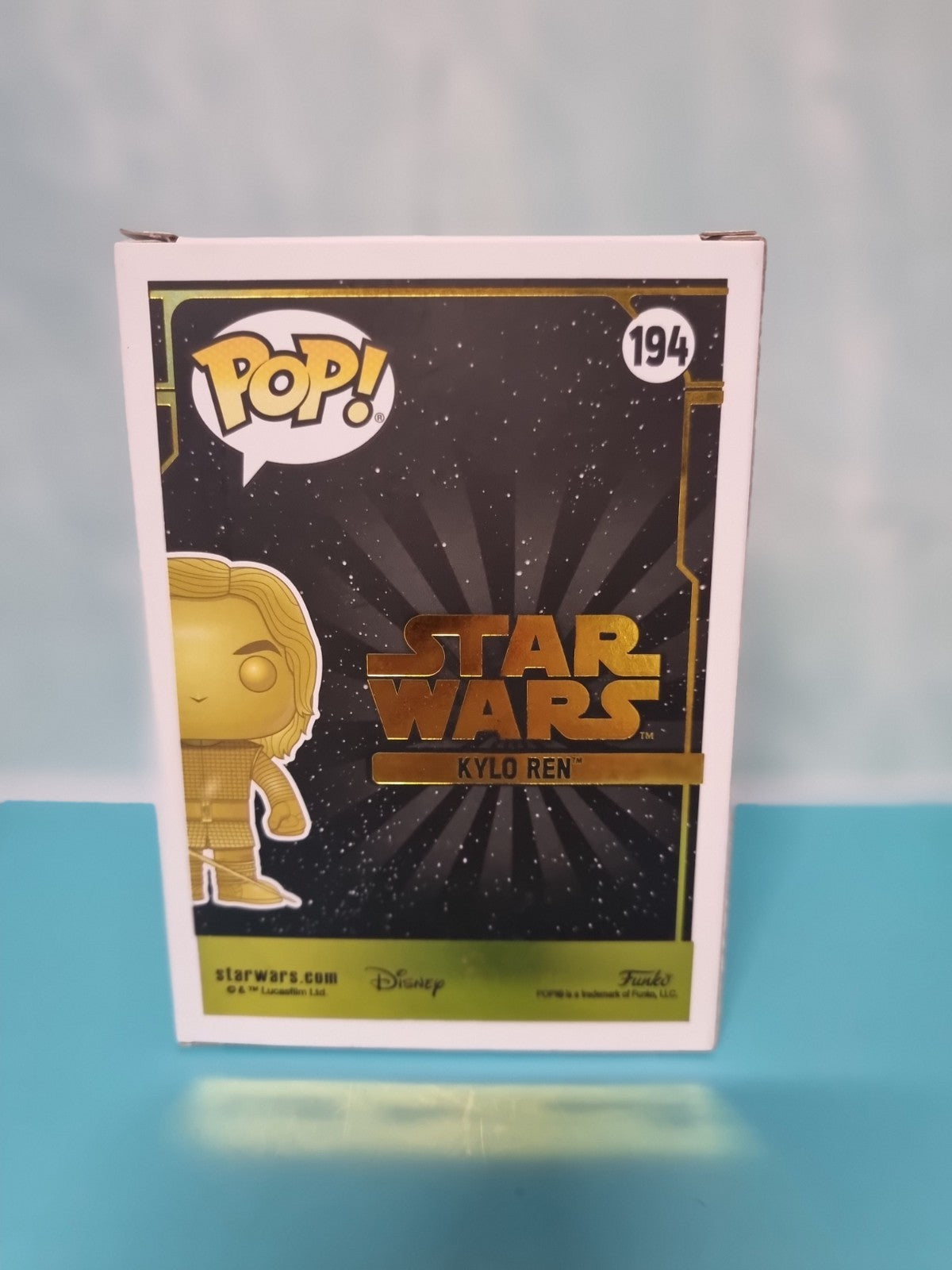 Star Wars Funko Pop - Kylo Ren (Metallic Gold) - No. 194