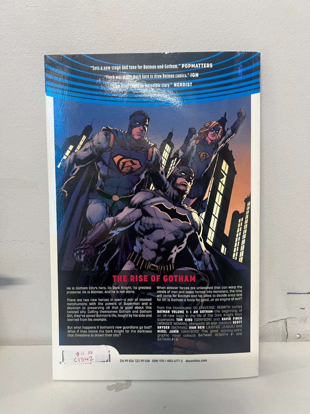 Batman: Vol. 1 - I Am Gotham TPB DC Universe Rebirth