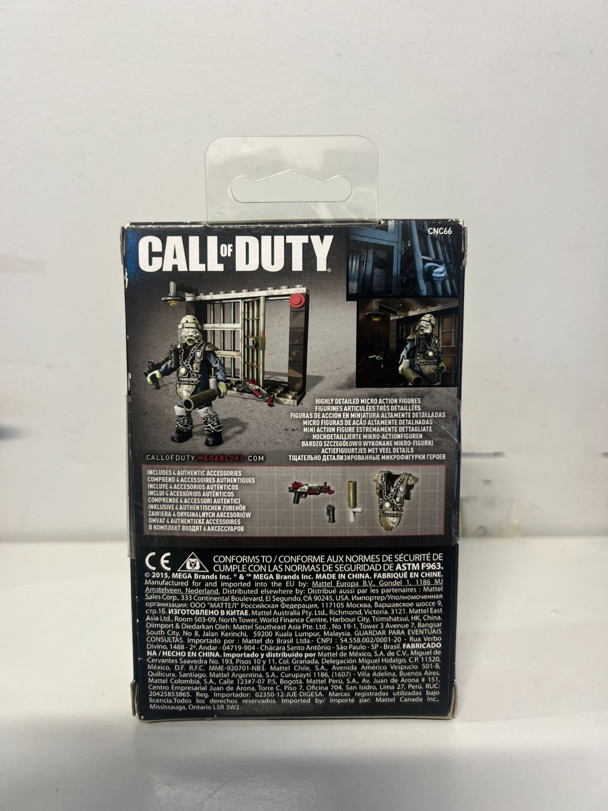 Mega Bloks / Construx Call Of Duty Brutus Zombie Figure