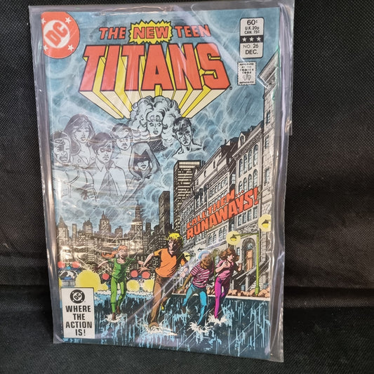 New Teen Titans   #26   1st appearance TERRA.