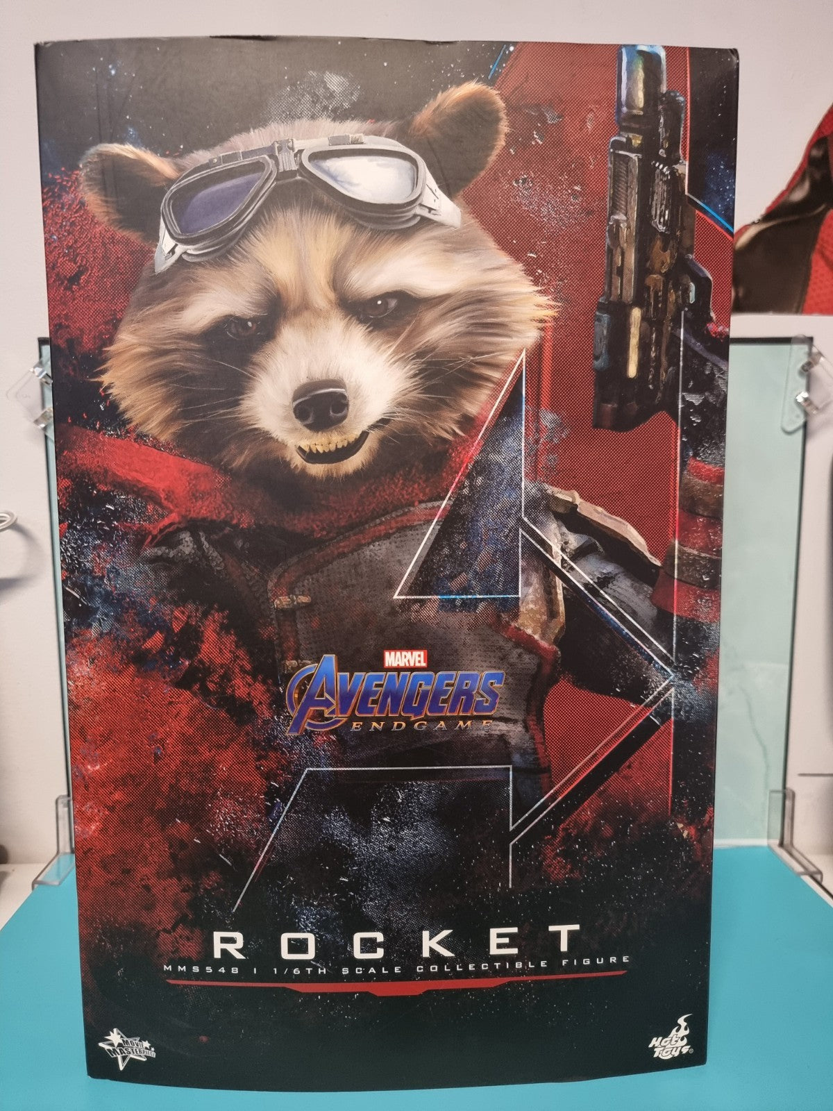 Hot Toys Rocket MMS548 Avengers Endgame 1/6 Movie Masterpiece Figure w/ Box