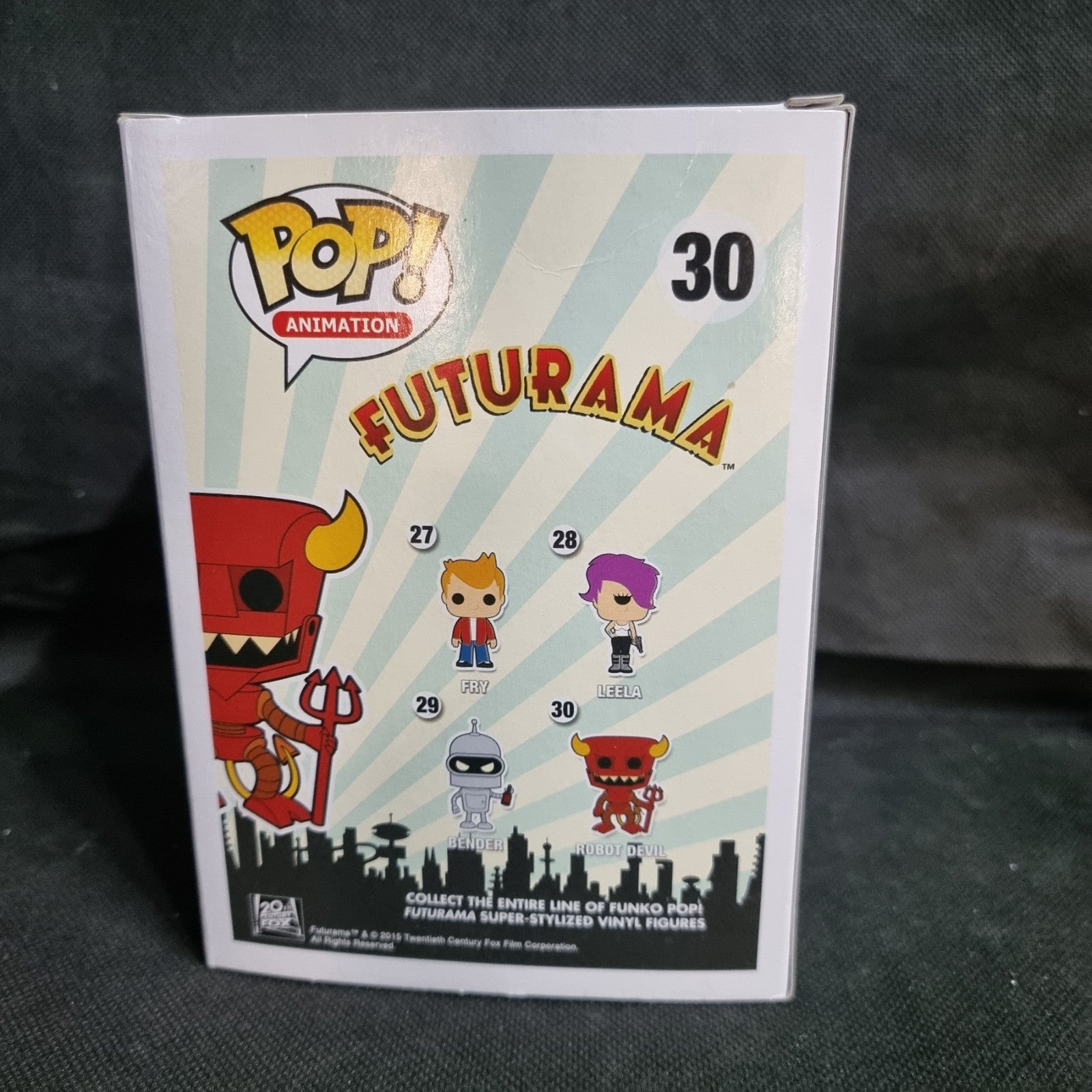 Funko Pop Futurama Robot Devil #30 Collectible Figure 
