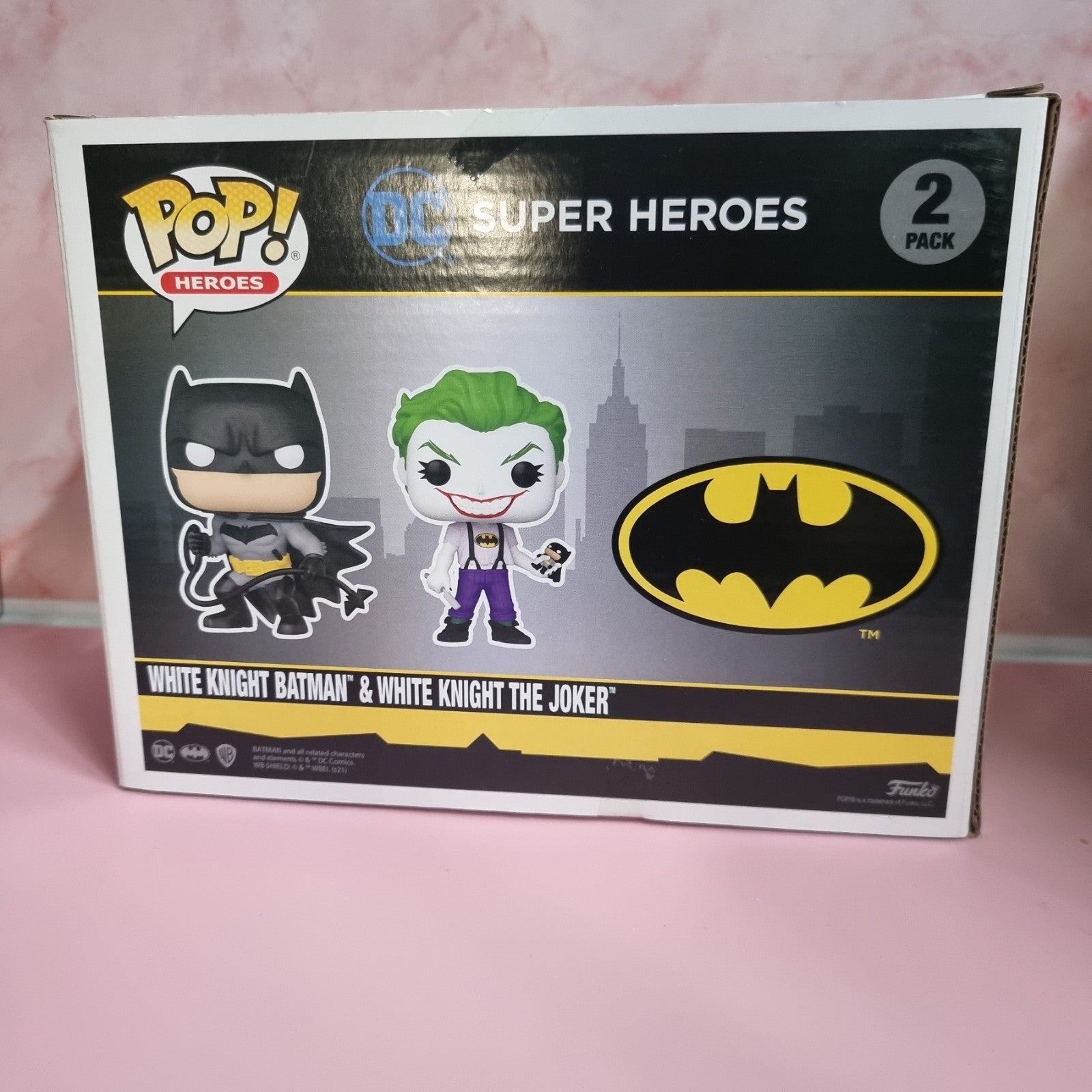 Funko Pop! Vinyl: DC Universe - White Knight Batman & White Knight the Joker - 2